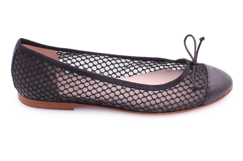 Weekend Discounts to Savor Beberlis Mesh Captoe Ballet