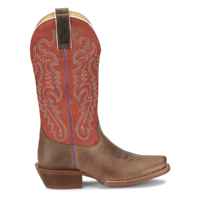 New Arrival Breaking News Medium Square Toe Cowboy Boots