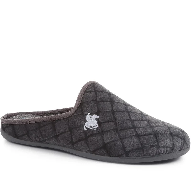 Weekend Bargains to Cherish Embroidered Mule Slippers - KOY36012 / 322 911