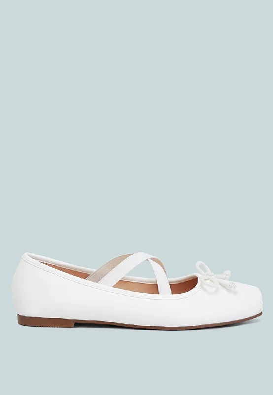 Weekend Specials to Indulge In leina recycled faux leather ballet flats
