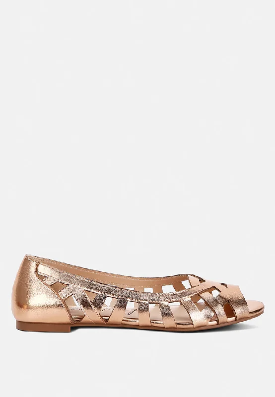 Weekend Deals That Thrill moira woven peep toe flats