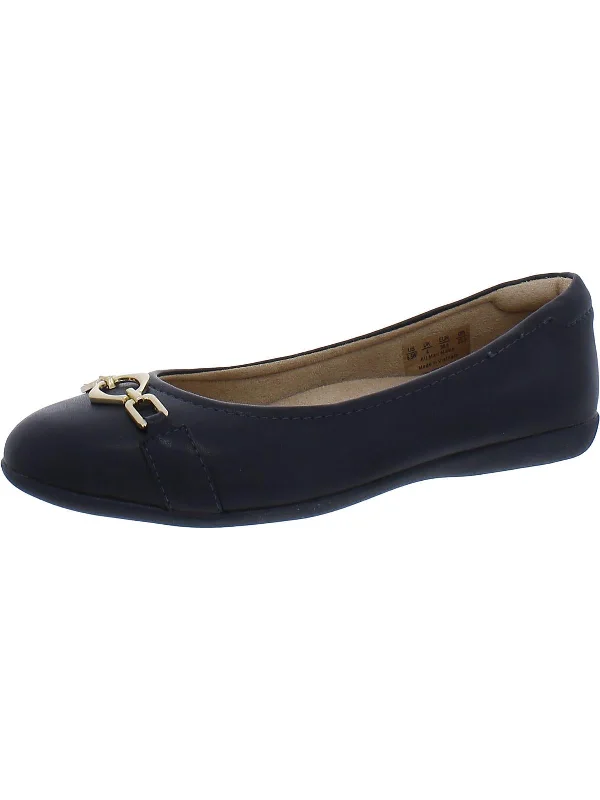 Weekend Bargains to Savor Vivienne O Womens Faux Leather Embossed Ballet Flats