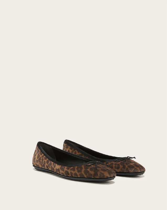 One-Day Only Women's Beatrix Flat Shoes In Camel/black