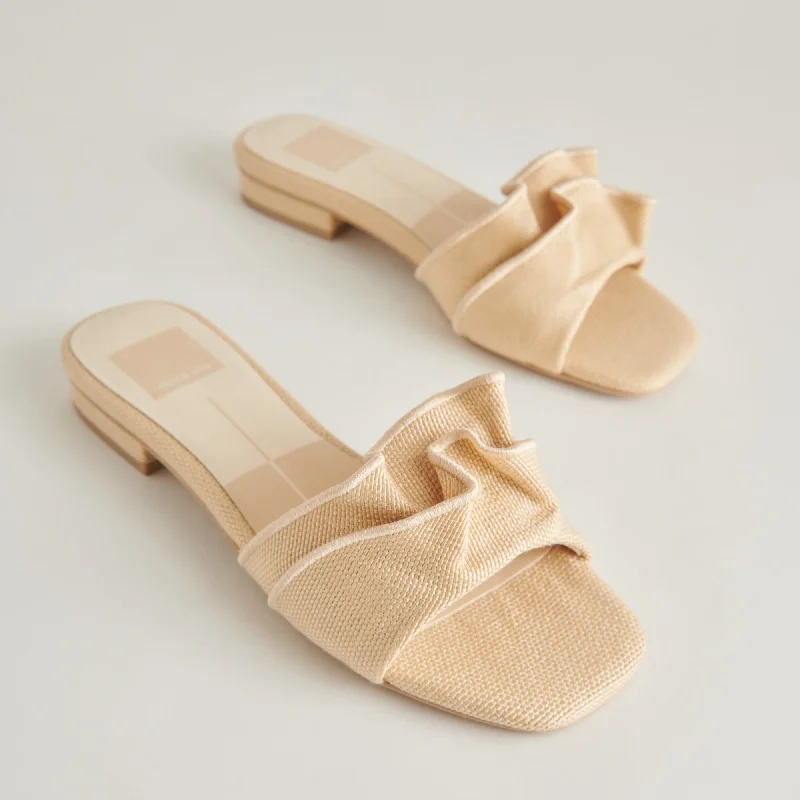 Bonus Savings ALUMNI SANDALS NATURAL RAFFIA