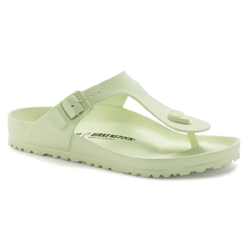 Weekend Deals That Dazzle Birkenstock Gizeh EVA Sandal Faded Lime Women's