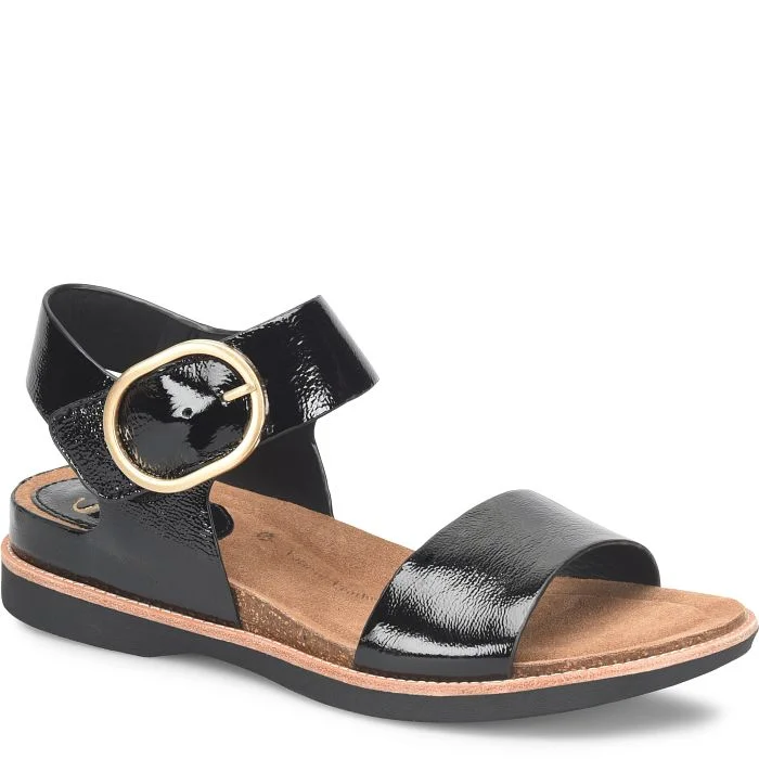 Super Sale Sofft Bali Black Patent Women's Sandal