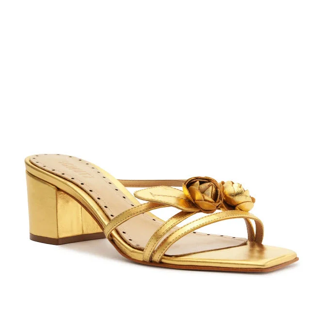 Unmissable Sale The Rose Bud Sandal in Gold