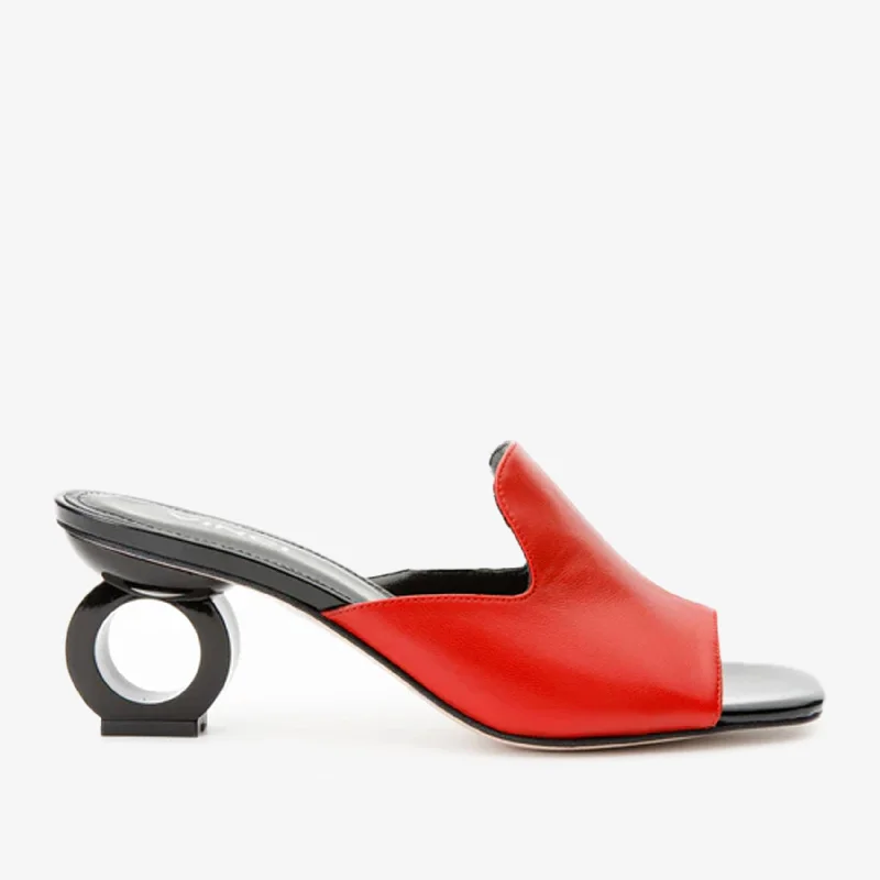Flash Sale Happening Now – Act Fast The Tory Red Leather Women Sandal