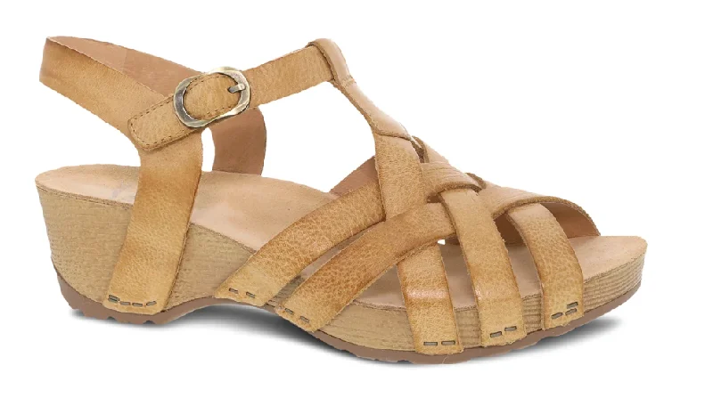Midnight Sale Women's Dansko Tinley 1713371600 Color:  Tan Milled Burnished