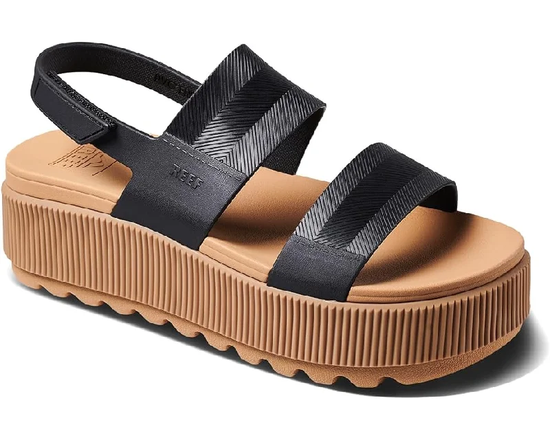 Unbeatable Deal Reef Water Vista Higher Black Tan Women's Sandal
