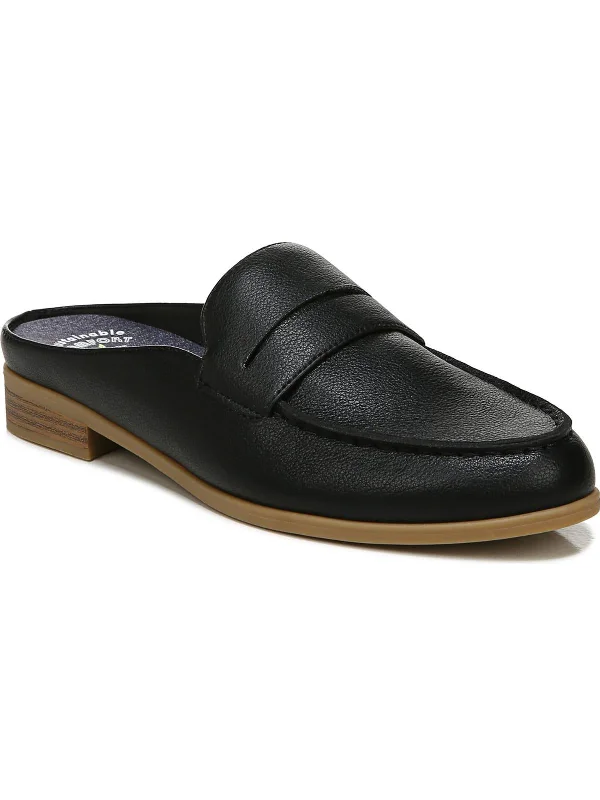 Weekend Bargains to Grab Rate Mule  Womens Faux Leather Slip On Mules