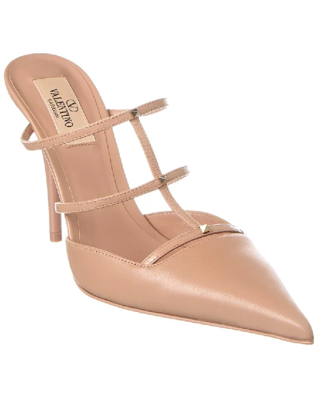 Quick Sale Valentino Rockstud 100 Leather Mule