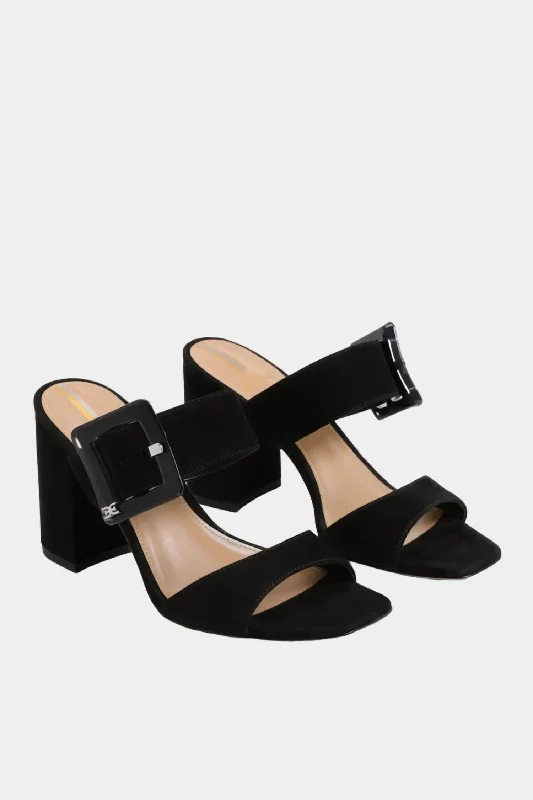 Weekend Savings Extravaganza Women's Dalton Heel Mule In Black Suede